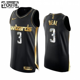 Dres Washington Wizards Bradley Beal 3 2020-21 Crna Golden Edition Swingman - Dječji